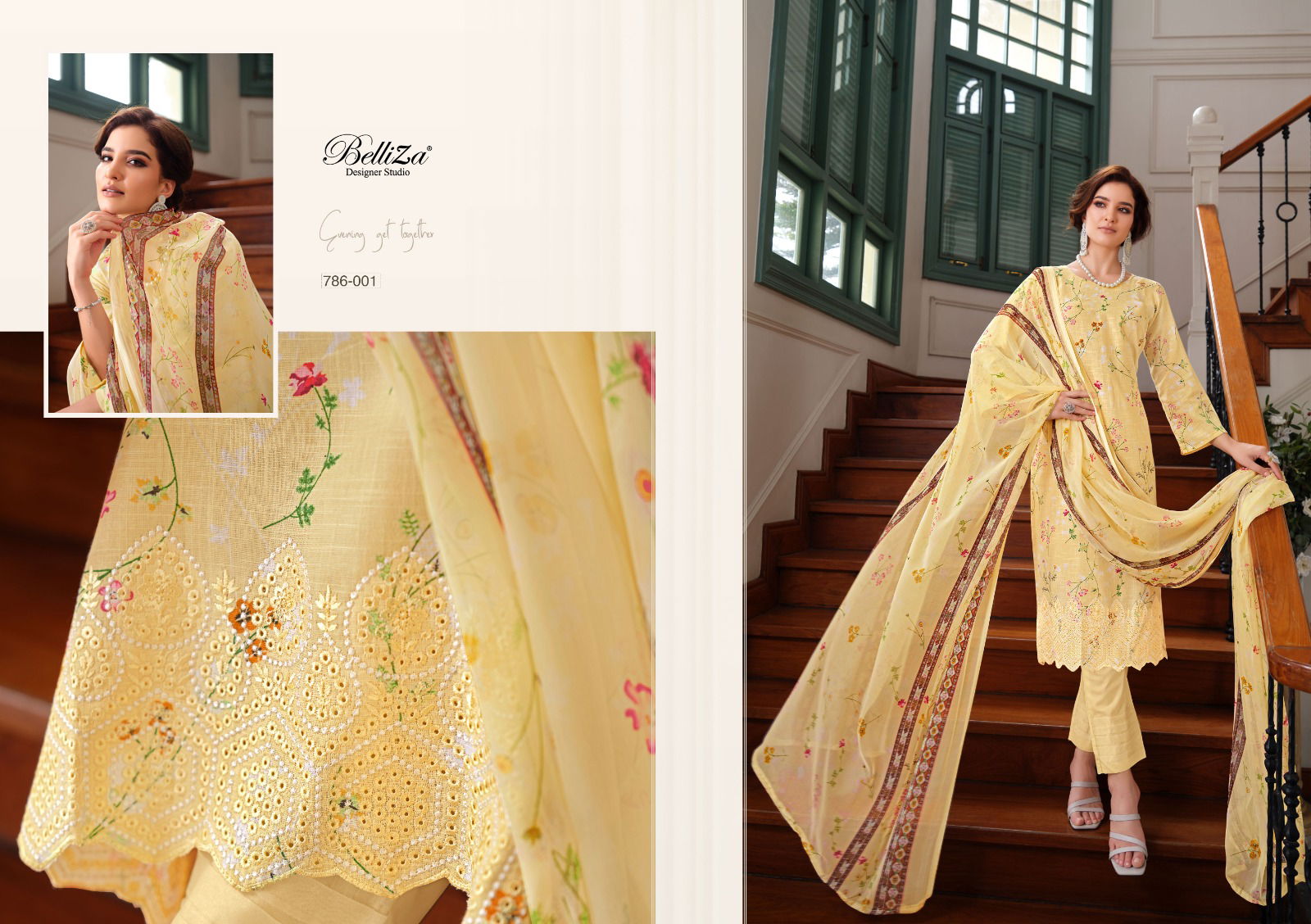 Florence Digital By Belliza Printed Salwar Suit Catalog